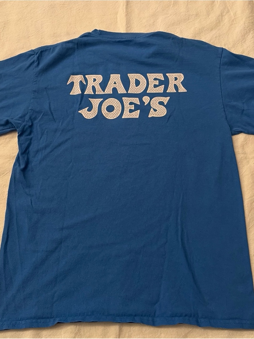 Men's Blue Trader Joe’s Logo T-Shirt